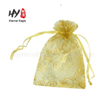 Vente chaude en gros anniversaire fête d&#39;anniversaire organza cadeau sac